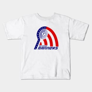 Defunct Balitmore Banners World Team Tennis Kids T-Shirt